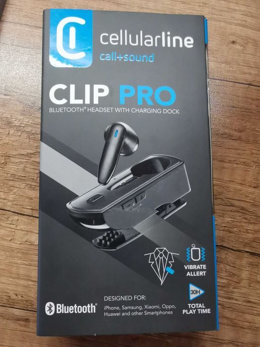 Hands free Bluetooth Cellularline clip pro