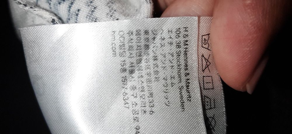 Rochie H&M nr 32 alb_negru matime XS 35 lei