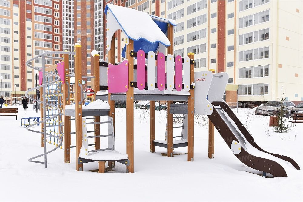 Детские площадки KSIL Болалар майдончаси Карусели Горки Качели