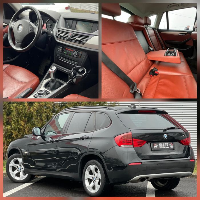 Vand BMW X1 2013 XDrive 2.0D 4x4 piele *LED* inmatriculata RO urgent