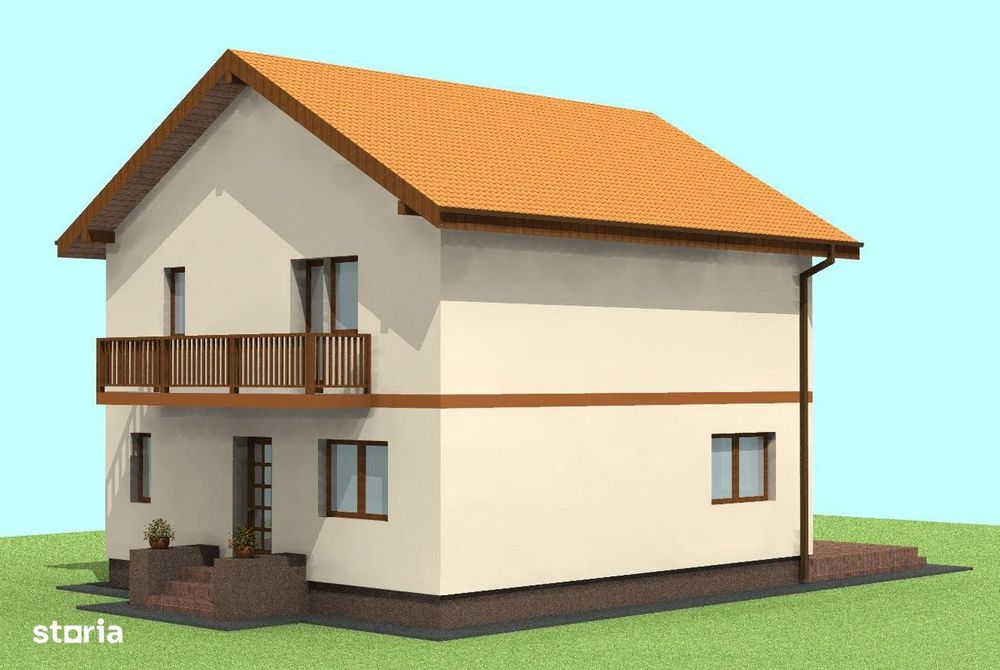 Casa individuala P+E, teren 500mp, Cartier Izvor, Tarlungeni