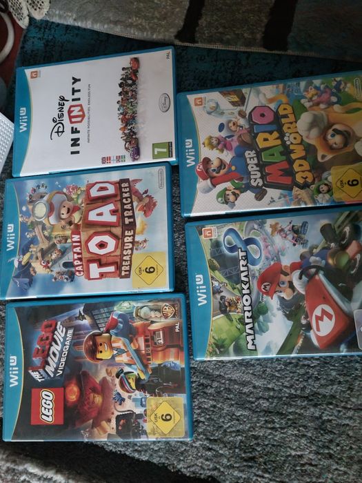 wii u complet cu multe jucarii in iasi