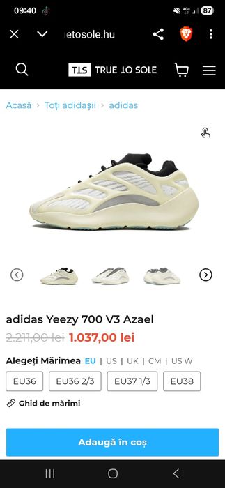 Adidas Yeezy 700 V3 Azael