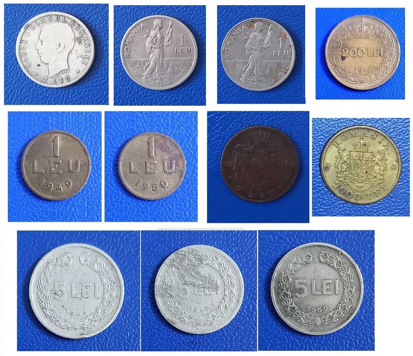 Monede romanesti vechi