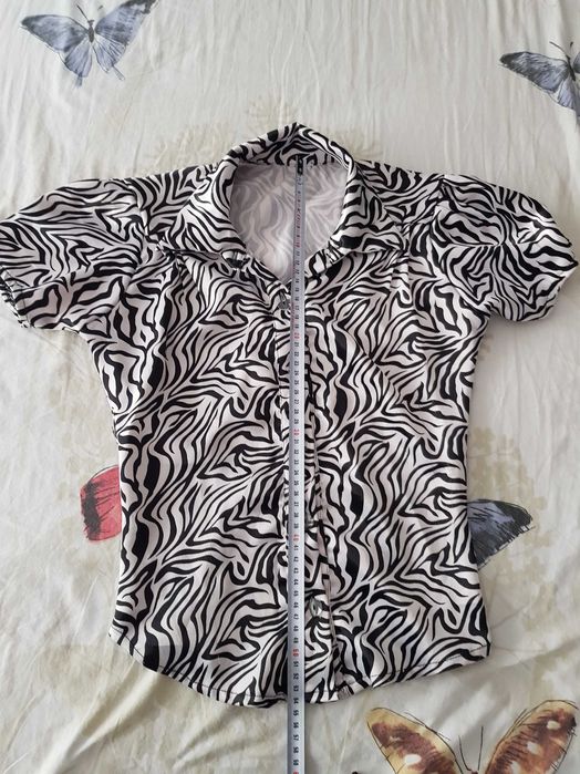 Bluze cu maneca scurt, camasa, marimea XS, S