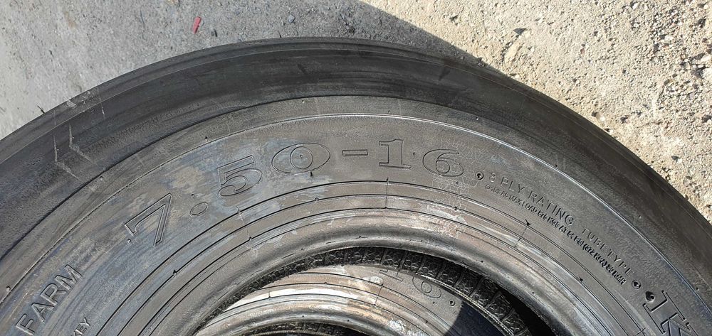 7.50-16 Cauciucuri agricole KNK35 de la OZKA cu garantie NAGM 8pr