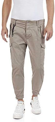 Оригинален карго панталон Replay W38 нов мъжки долнище с джобове