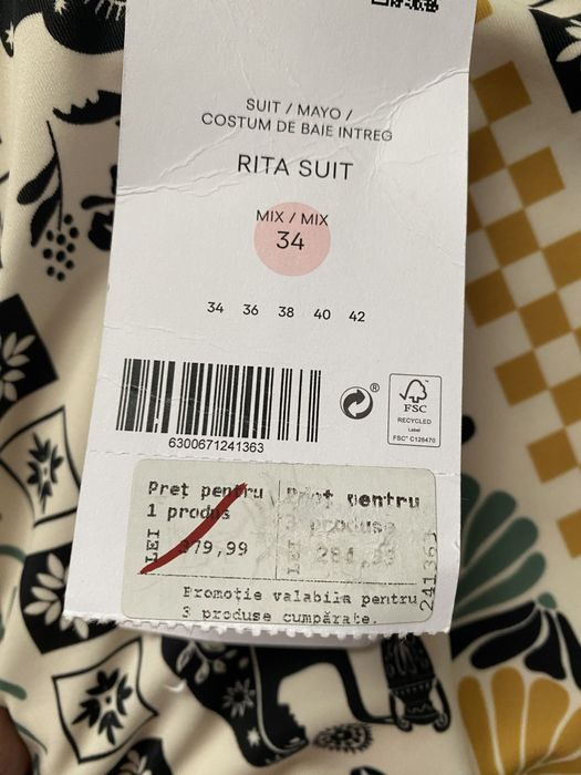 Costum de baie Penti 34