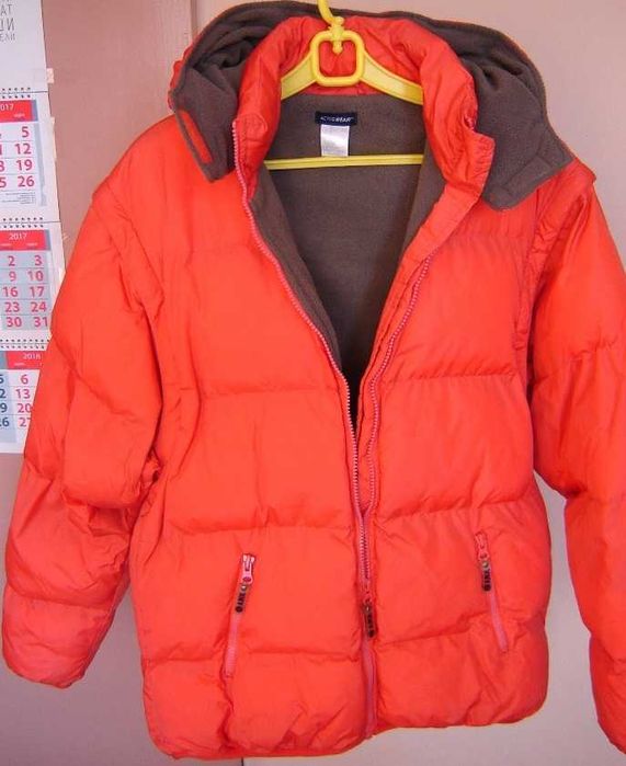 Зимно топло шушлеково яке с качулка