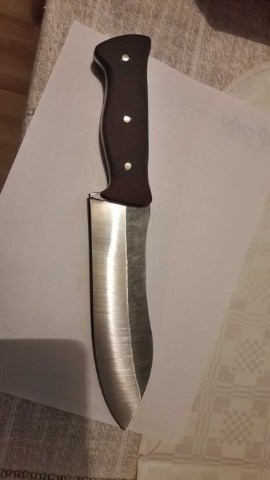 Нож ръчна изработка - 65Г,   кания - кайдекс