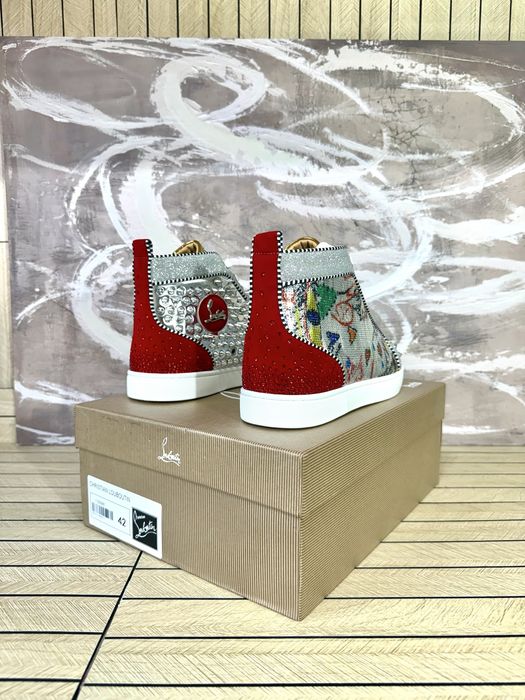 Christian Louboutin High Graffiti Spikes