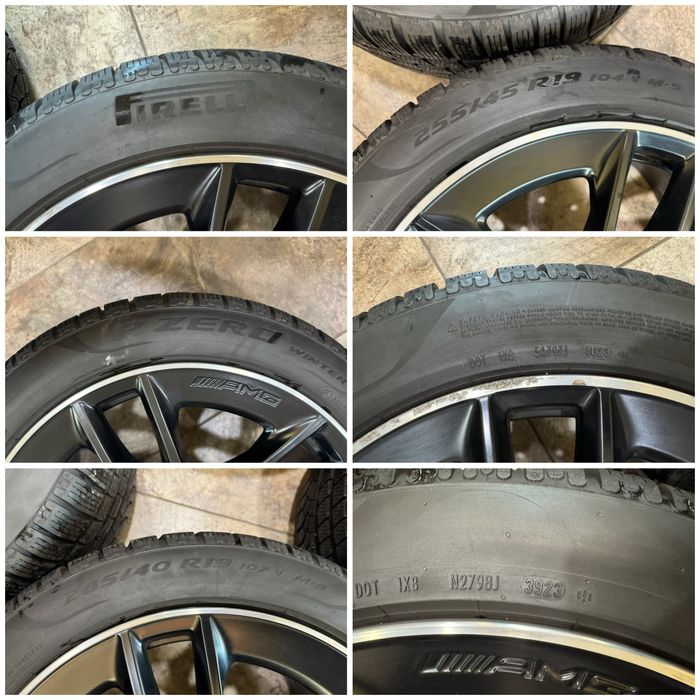 4бр. Джанти с гуми за Mercedes GT 5x112mm 19-ки