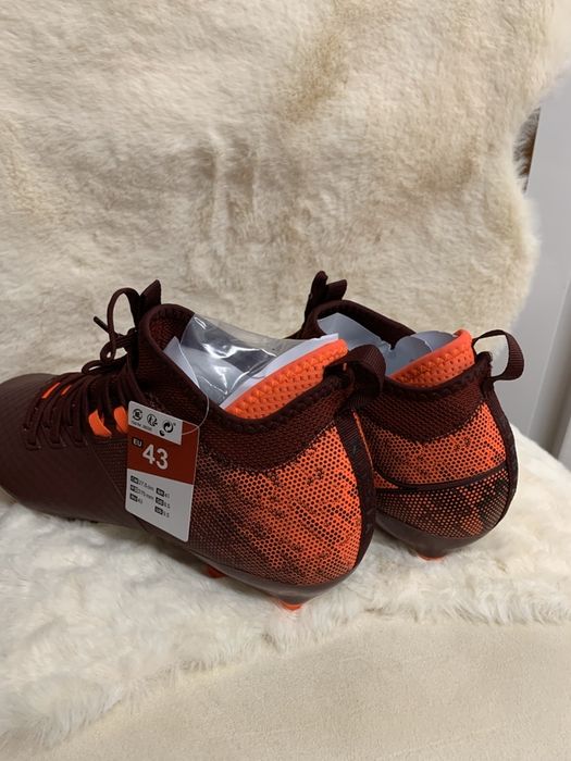 Ghete mid fotbal Agility 900 Kipsta cu crampoane marime 43