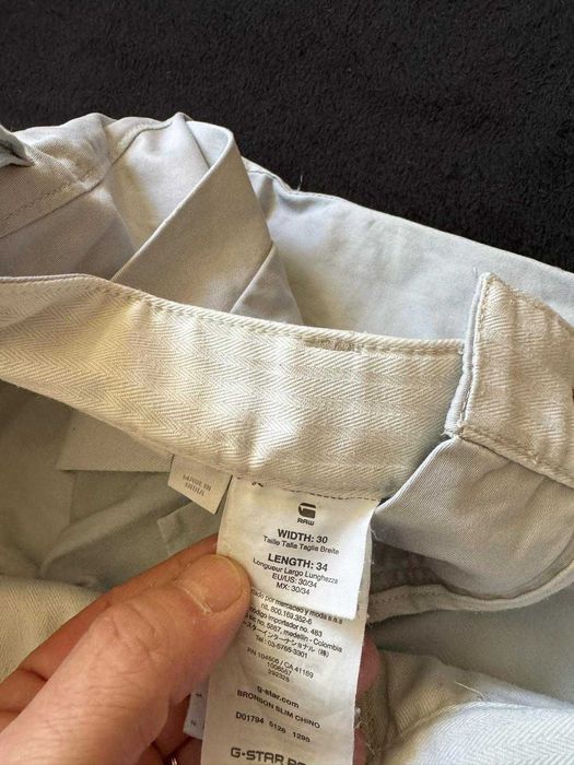 G-STAR pantalon barbati, W30 L34. Talie 40cm