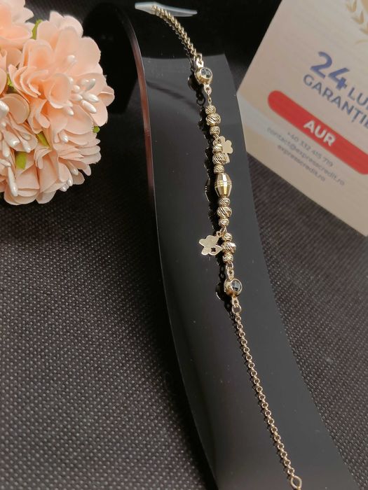 Bratara aur 14K 3.64g (Ag16 Moldova b33278.2) - Garantie 2 ani!