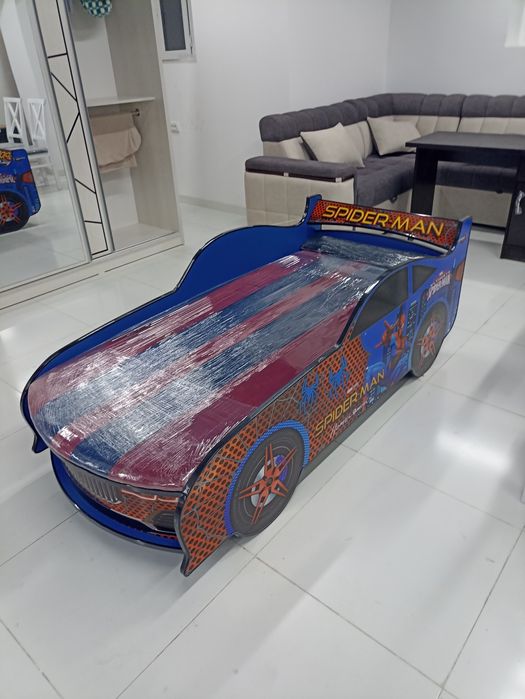 Детский кравать машина. Detskiy kravat mashina