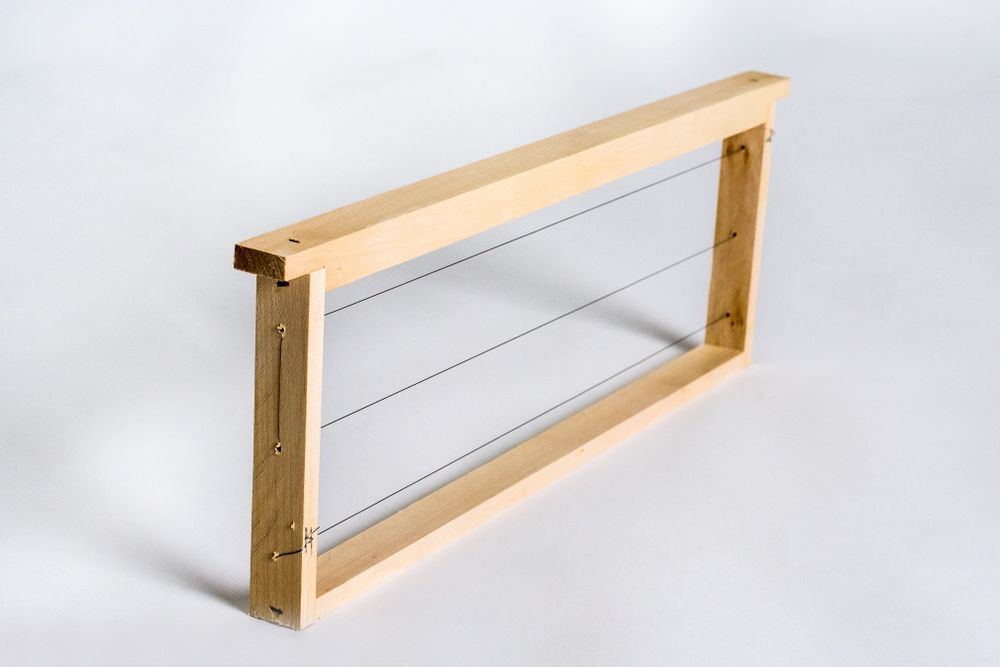 Пчелни рамки от липа прави надетайли