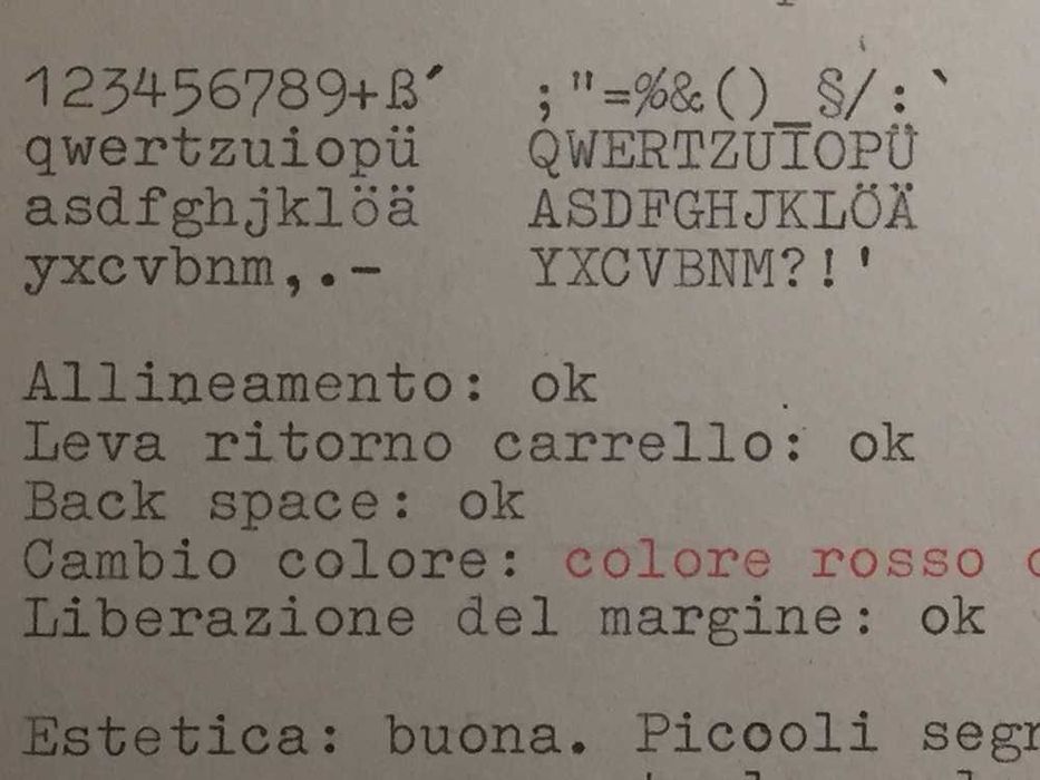 Masina de scris Olympia SF De Lux