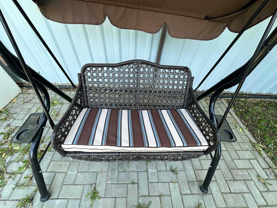 Качели садовые уличные 2 местный