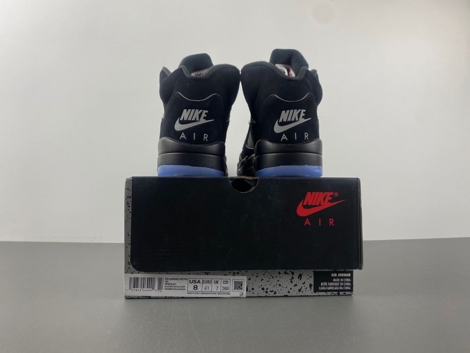 Air Jordan 5 Retro Black Metallic Reimagined