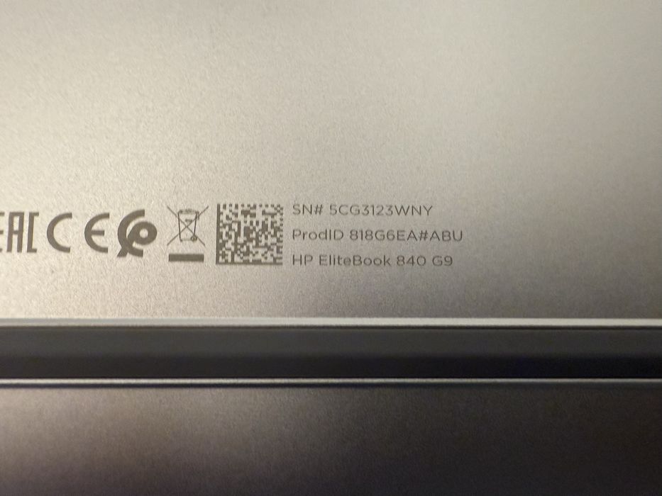 Laptop HP EliteBook 840 G9 (garanție)
