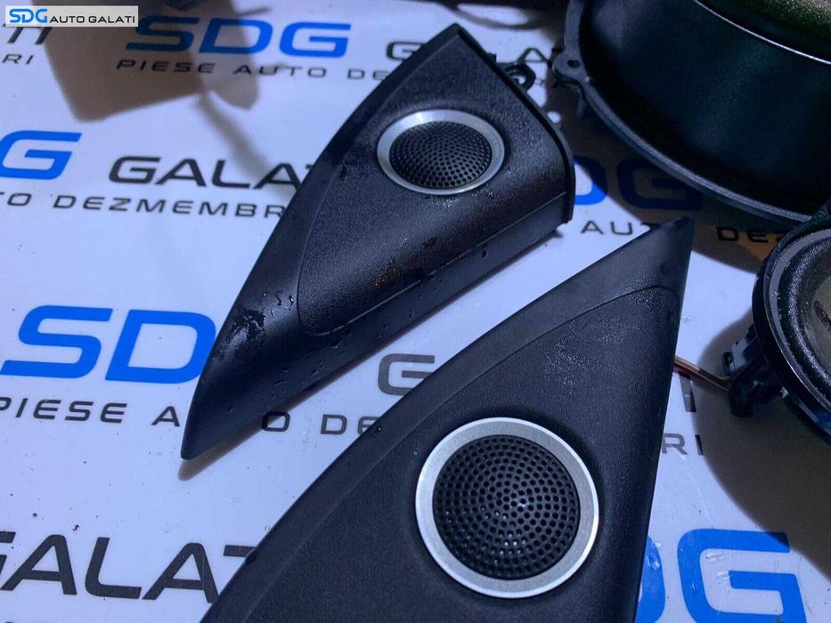 Sistem Audio Complet Boxa Boxe Difuzor Difuzoare Tweeter Amplificator Subwoofer Bang Olufsen Audi A5 2008 - 2016 Cod 8K9035382B 8T0035223AP 8T0035399 8T0035416 8K9035709 8K0035411A