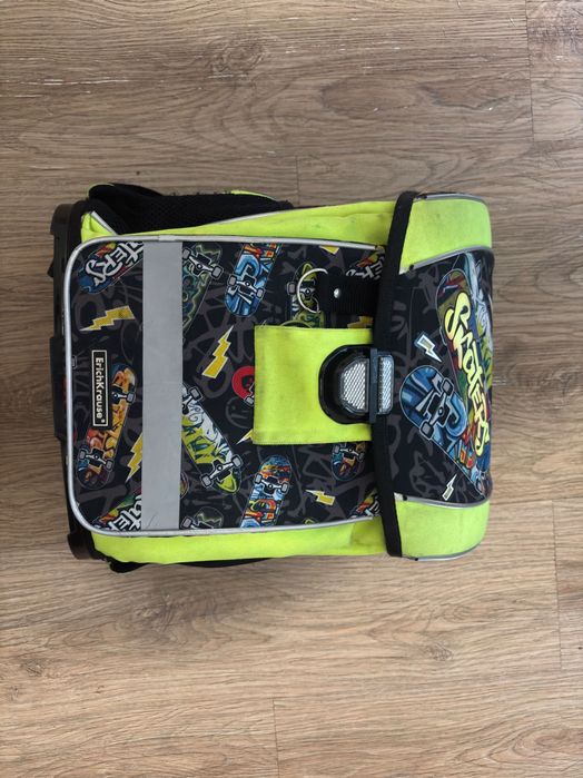 Ергономична ученическа раница Erich Krause,тип кутия