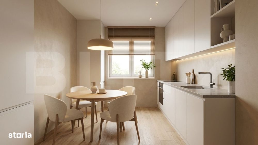 Apartament 3 camere, 56 mp, zona Lipovei