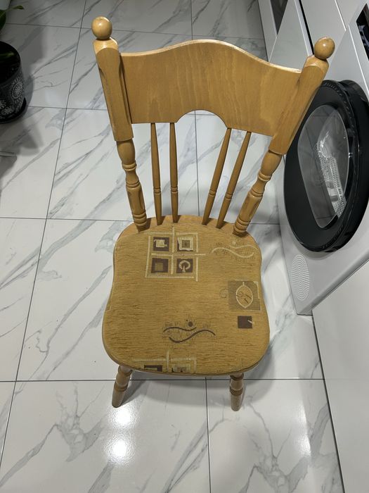 Разтегателна маса с ДВА стола