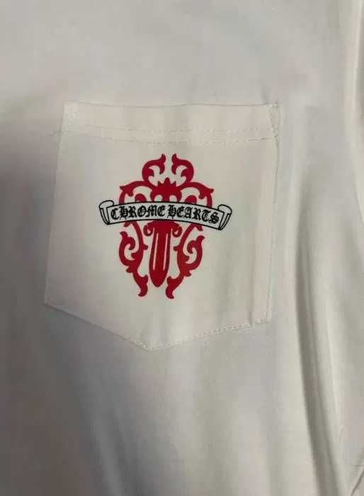 Chrome Hearts Dagger Tricou Alb Marime M