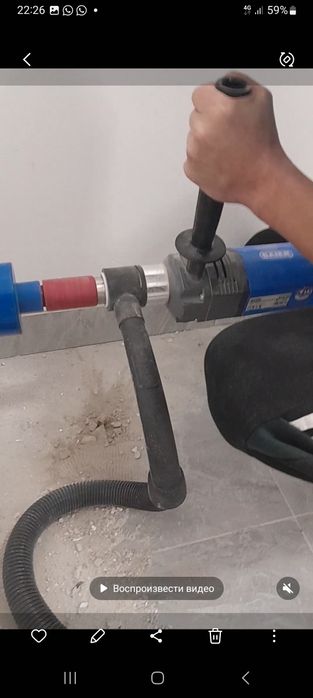 Алмазное сверление, бурение