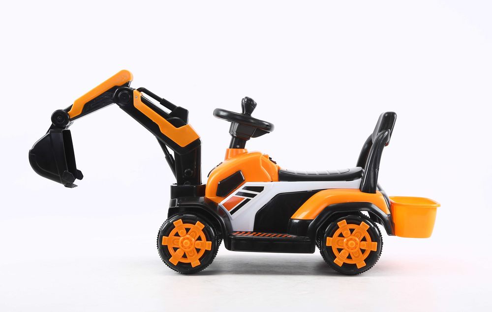 Mini excavator electric Kinderauto BJXZ219 incarcator electric Yellow