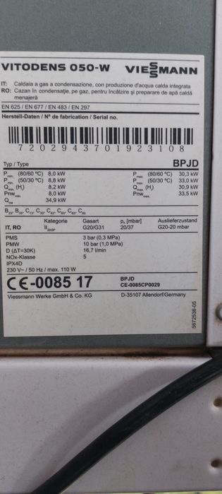 Viessmann vitodens 050