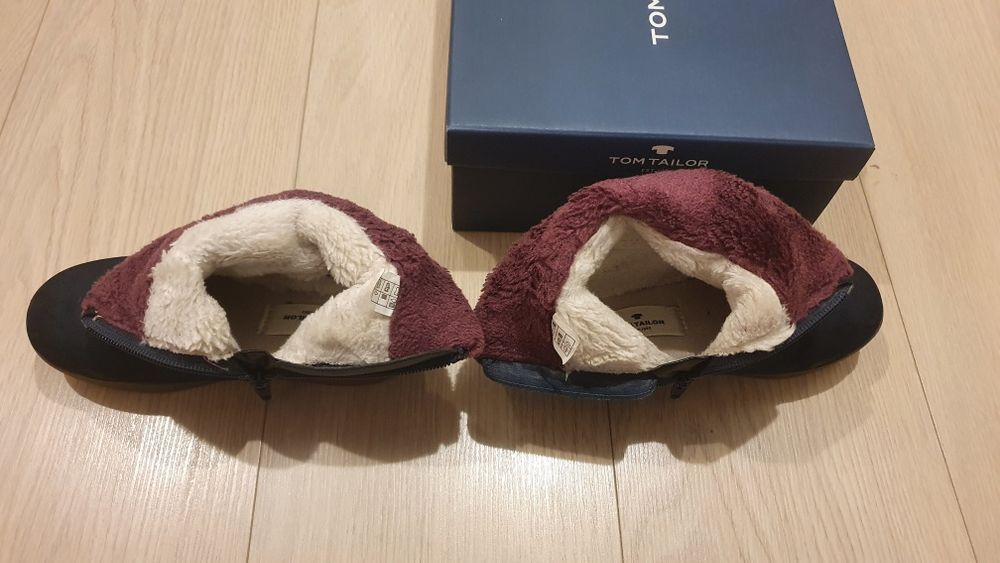TOM TAILOR cizme fete îmblănite nr 29 poze reale Curier OLX