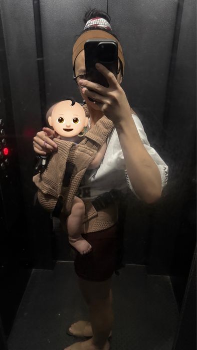 Эргорюкзак слингомама с рождения