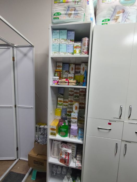 Продам витрину и шкафы б/у