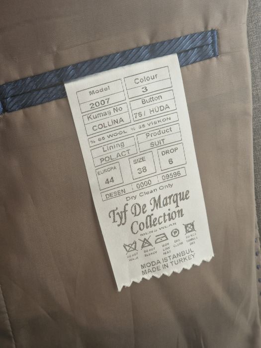 Ерлерге арналған костюм.