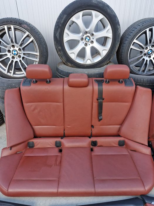 Interior scaune piele maro cu incalzire recaro sport bmw x1 e84