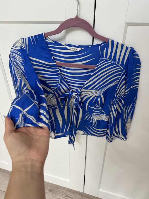 Top Guess din vascoza satinata 100%