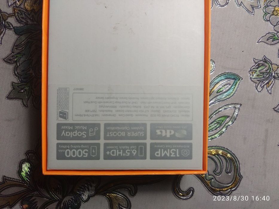 Tecno sparg go 2022