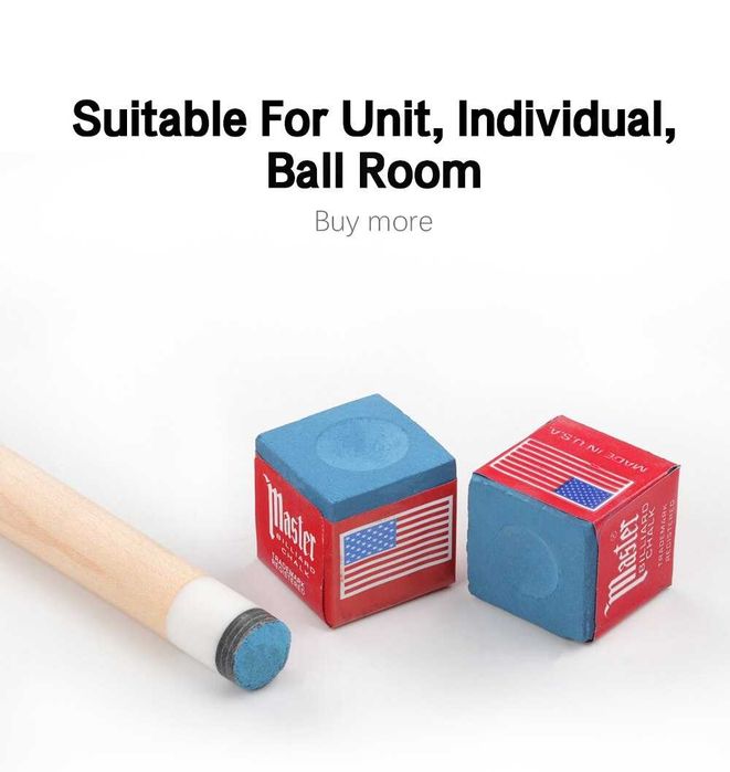 Мел бильярдный (для кия) Master