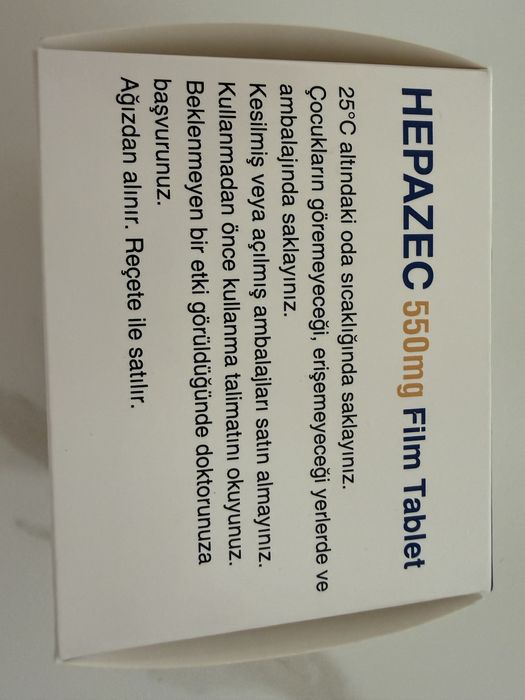 Heazec Rifaximin 550mg