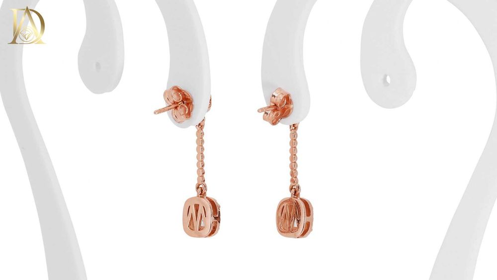 Нови Златни Обеци с 1.53кт Естествени Диаманти