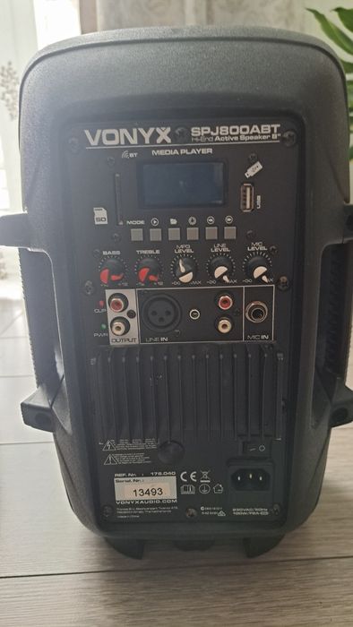 Boxa portabila Vonyx SPJ800ABT – Bluetooth – funcțională