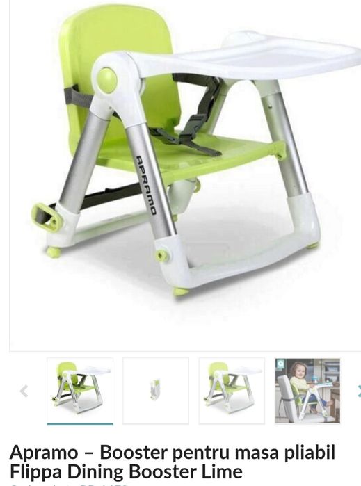 Scaun de masa/inaltator pliabil(6luni-3ani)/ideal concediu urgent