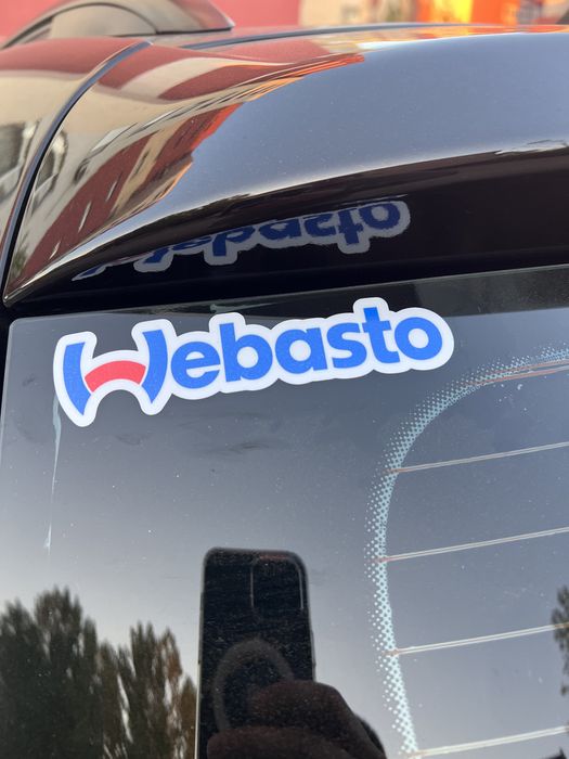 Webasto set stickere