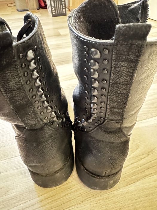 Боти естествена кожа