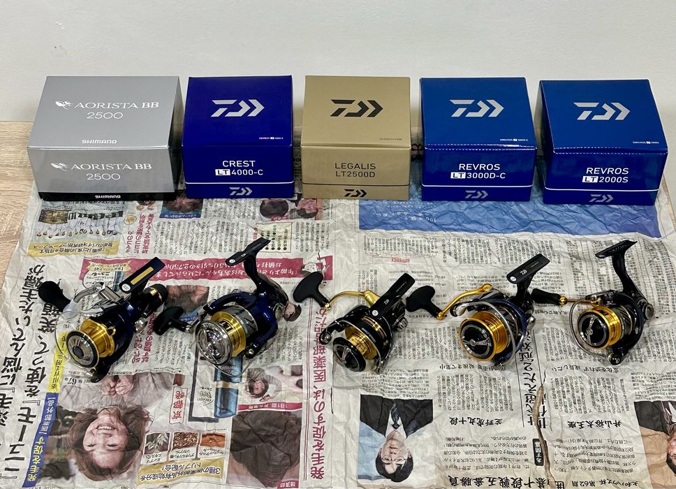 Катушки Daiwa, Shimano