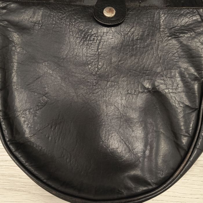 Geantă din piele naturală feronerie aurie 26/27 cm