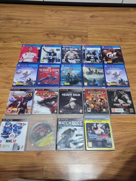 Диски с играми Playstation